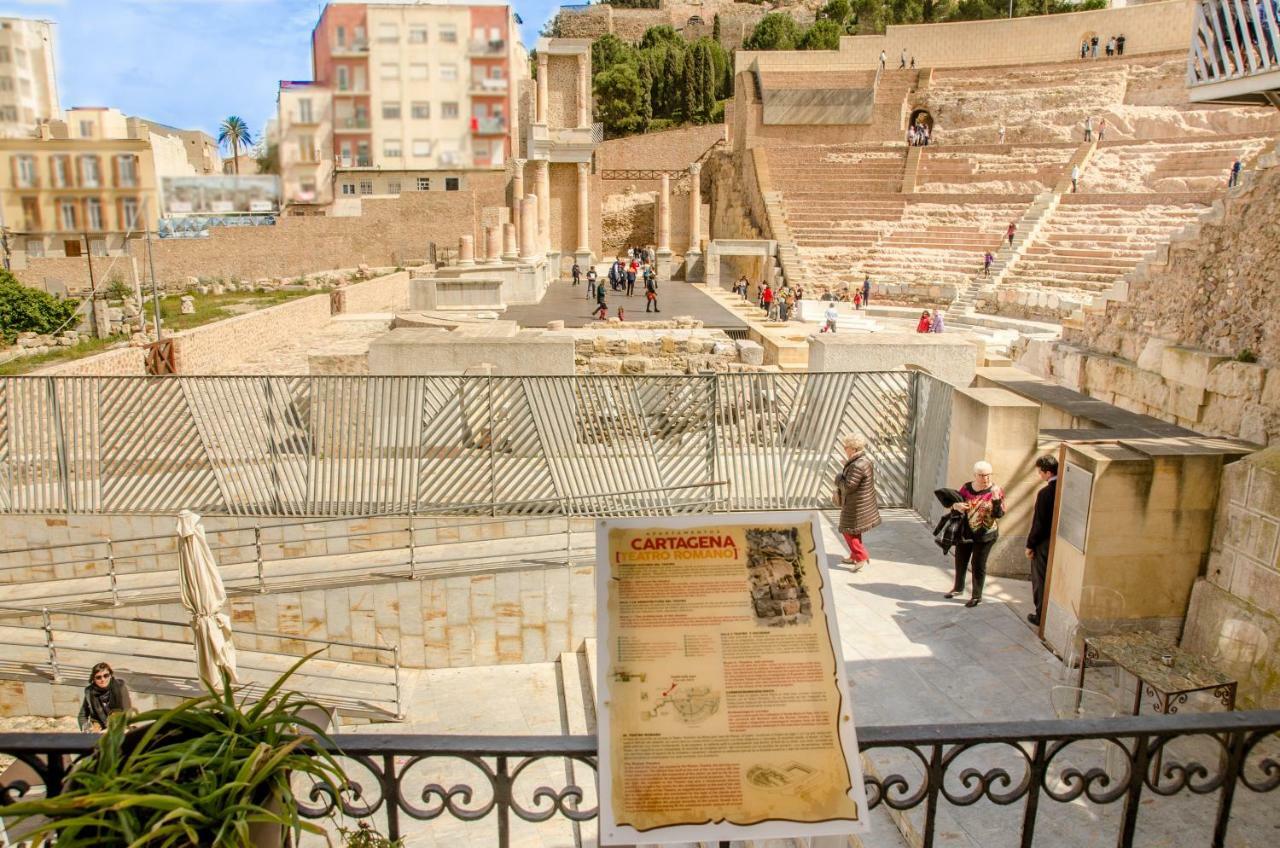 Apartamentos Teatro Romano Cartagena Exterior foto