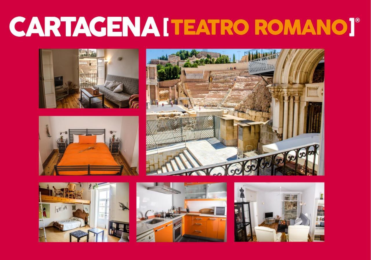 Apartamentos Teatro Romano Cartagena Exterior foto